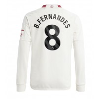 Manchester United Bruno Fernandes #8 Tredje Tröja 2023-24 Långärmad